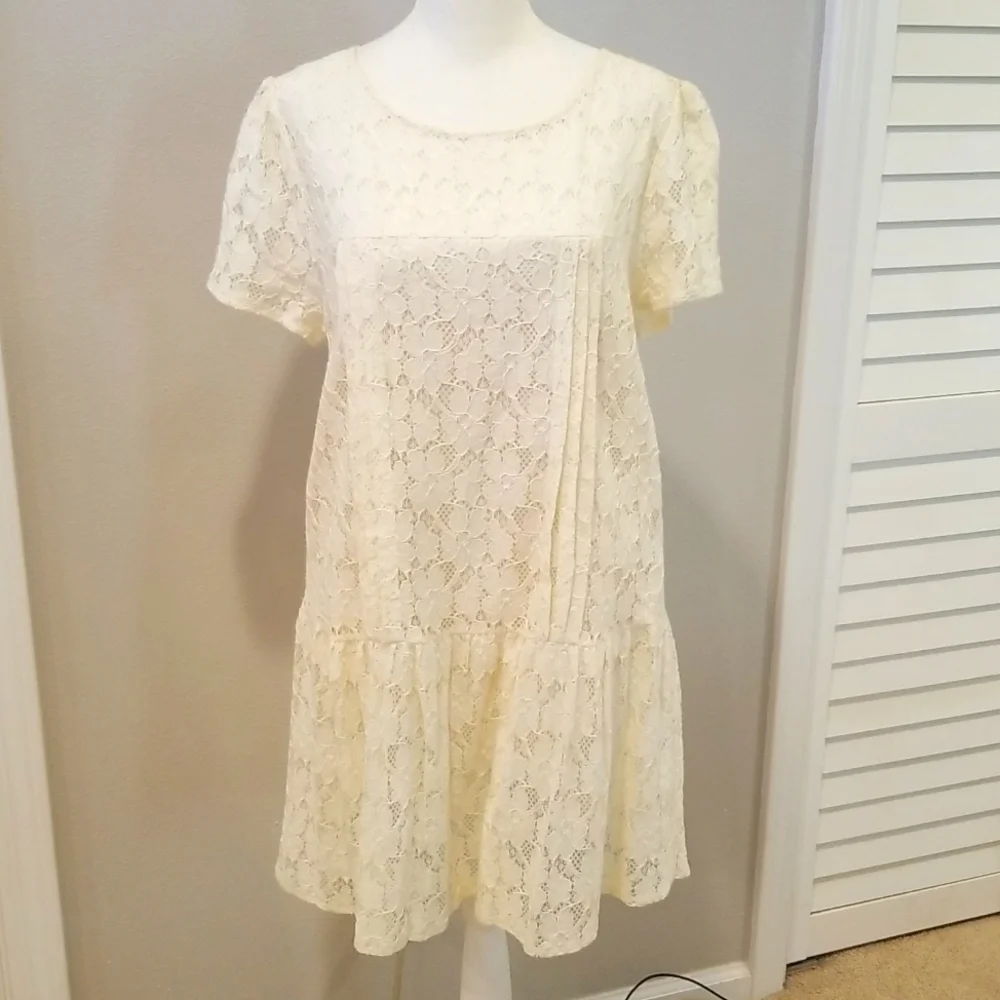 Forever 21 Lace Drop Waist Dress - Picture 1 of 6